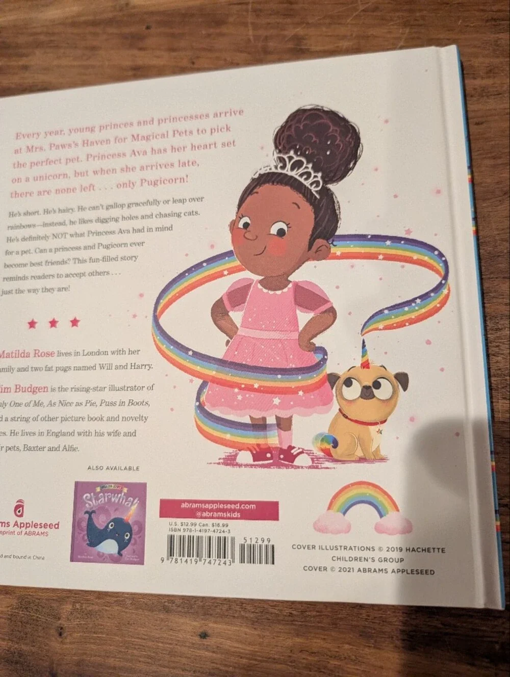 Pugicorn Children's Book